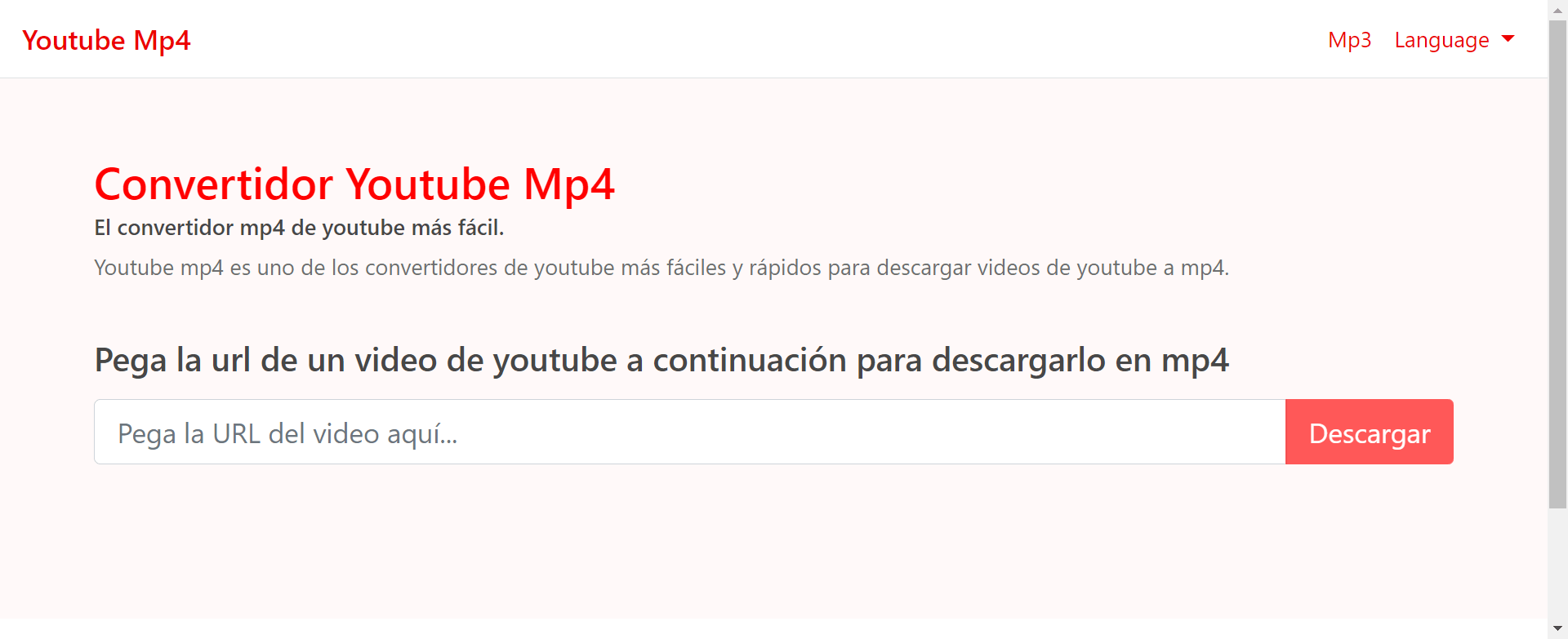 Encadenar Accidentalmente servidor Descargar Videos de YouTube Online MP4 - Convertidor MP4