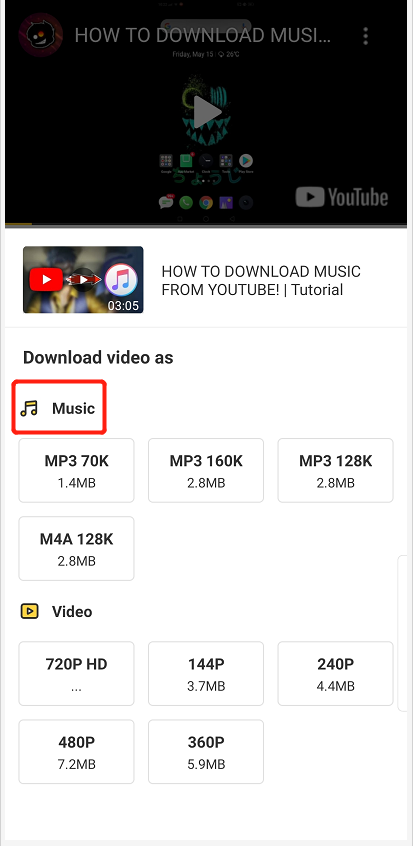 converter mp3 youtube android