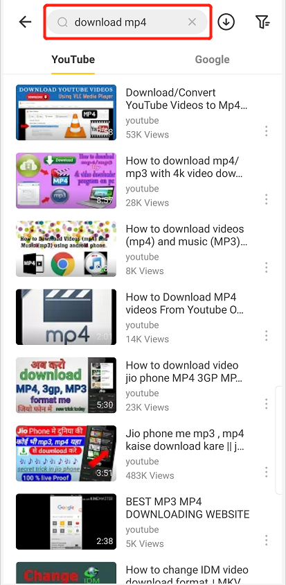 YouTube en MP3