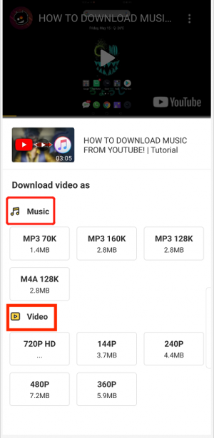 cara download lagu di Youtube lewat Hp
