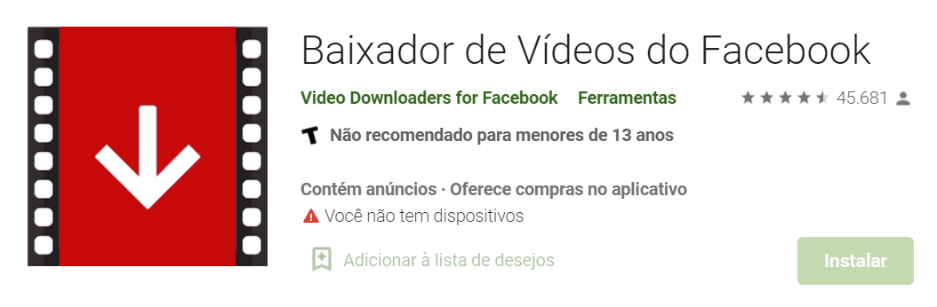 Baixador de Vídeo - baixar vídeo