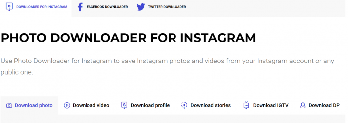 app para baixar post do instagram