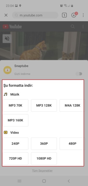 youtube mp3 dönüştürücü mobil