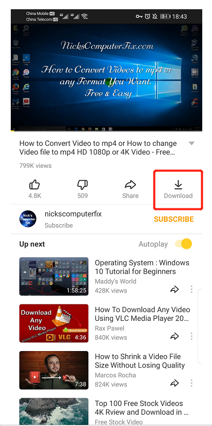 YouTube converter long videos app
