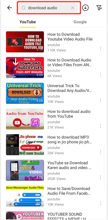 youtube music videos download