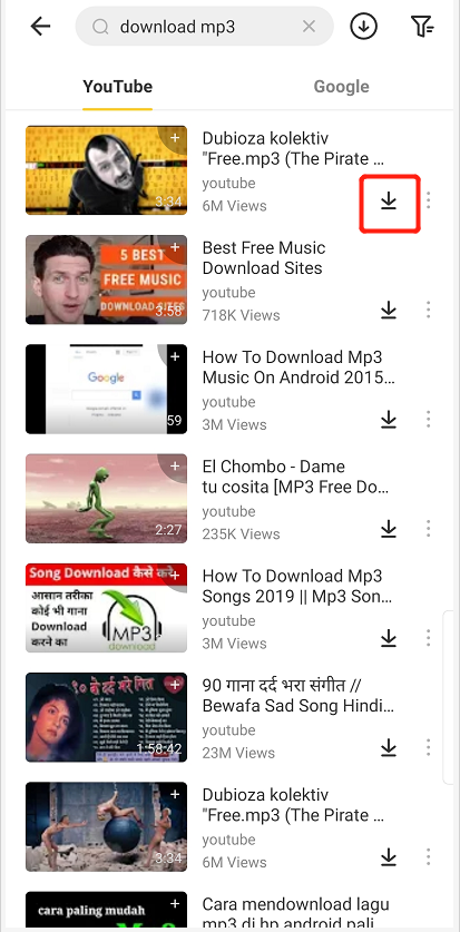 apps to download songs from youtube