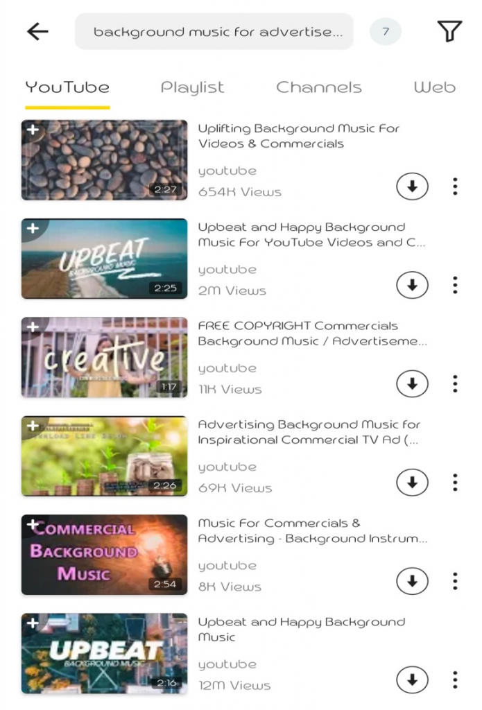 youtube music download playlist