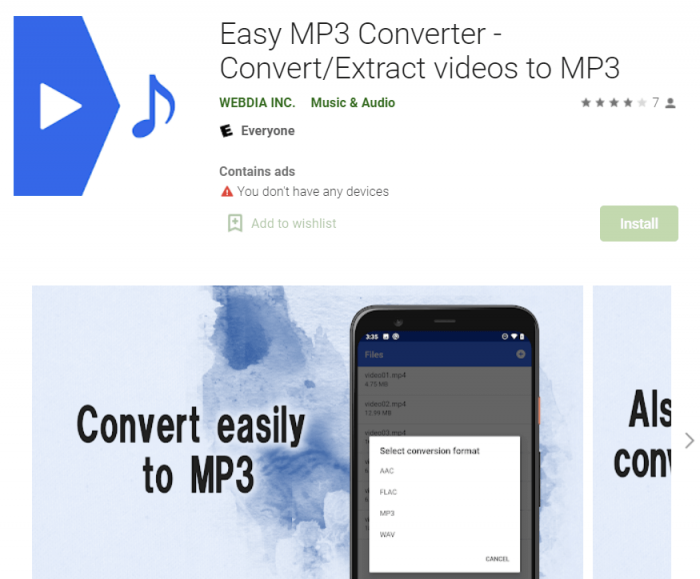 free download songs app for android