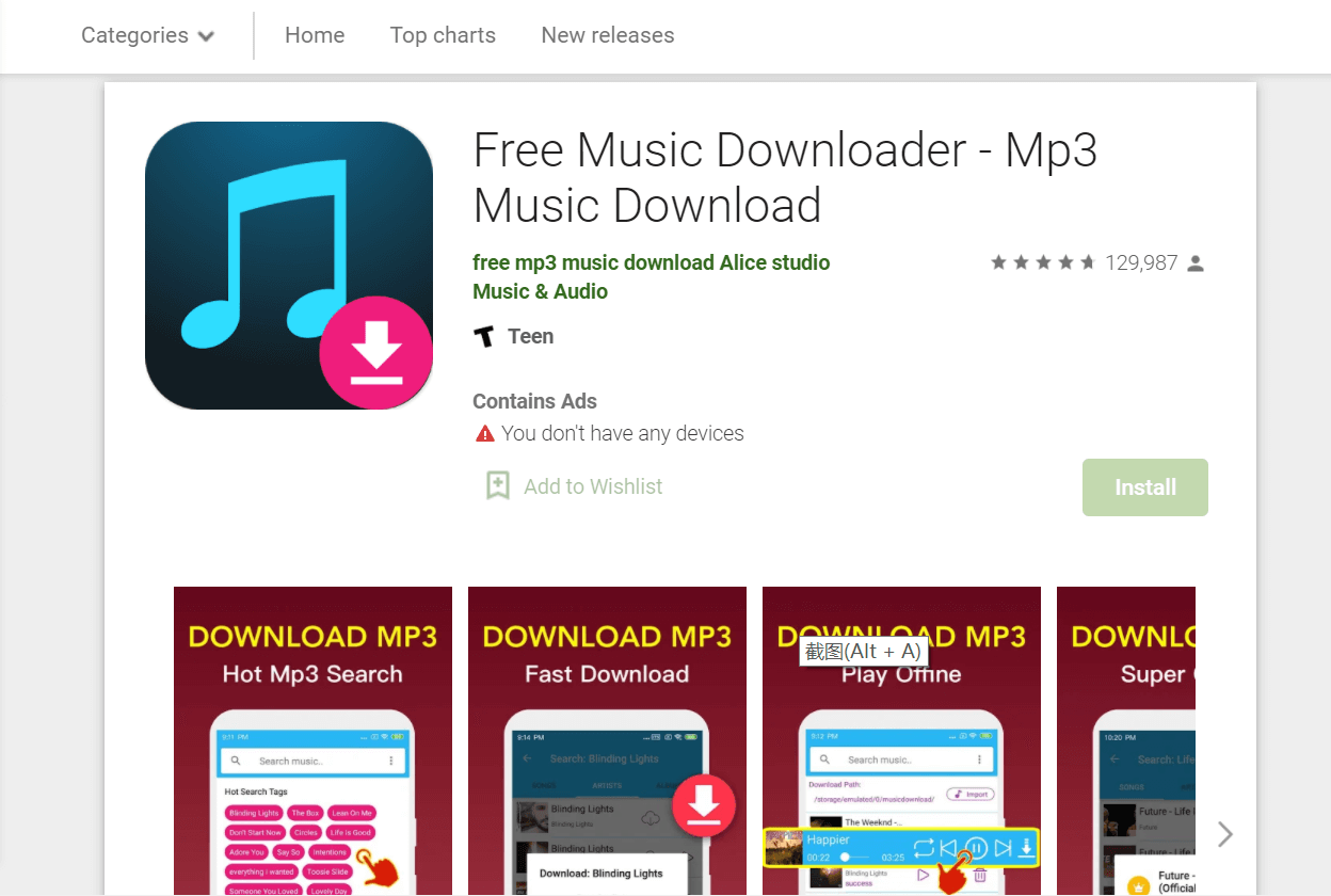 online mp3 downloader app